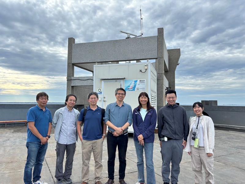 迎接夏季海域遊憩旺季 國海院視察澎湖波流遙測站 守護海域遊憩安全