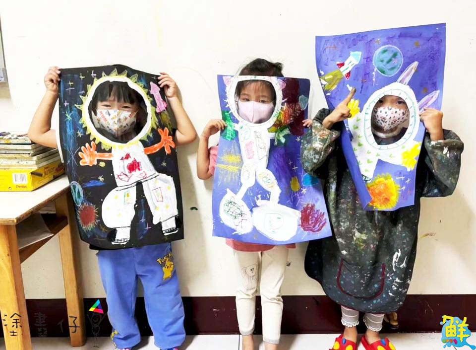 創意無極限 塗畫仔美術教室 循序漸進激發無限可能性