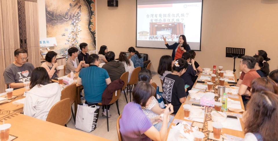 高大原資中心全民原教教職員工知能研習 國教院原教研究中心吉娃思巴萬受邀主持