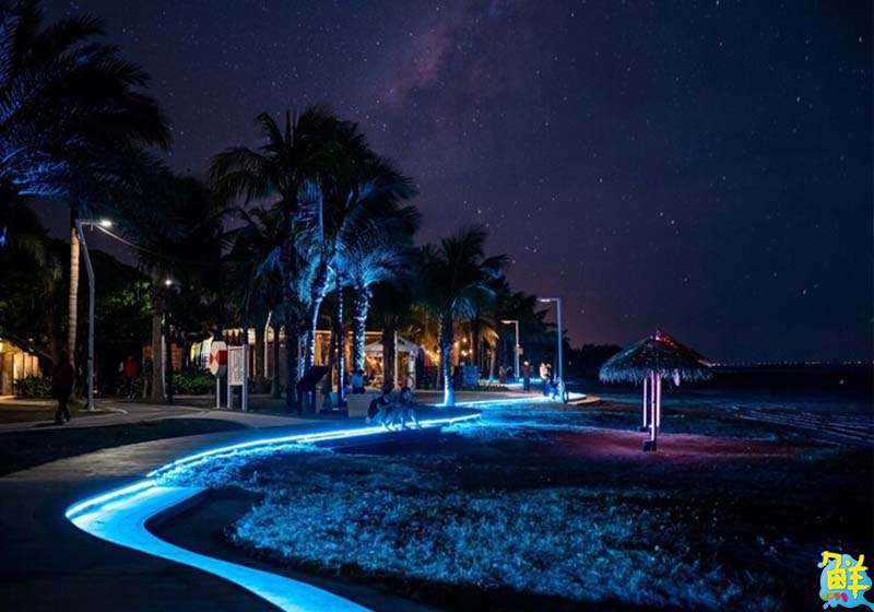 高雄旗津沙灘「藍眼淚」落成 淨灘車及沙灘車加入營運    為遊客打造乾淨安全的遊憩環境