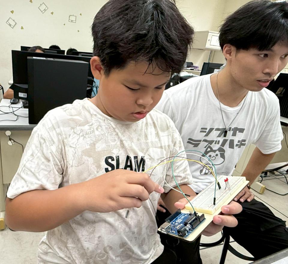 正修科大教育學程師資生暑假組隊 前進高市彌陀區彌陀國中陪伴新生適應學習生活