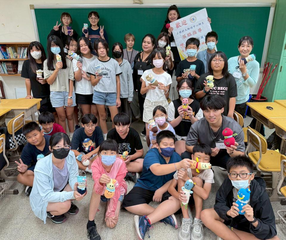 正修科大教育學程師資生暑假組隊 前進高市彌陀區彌陀國中陪伴新生適應學習生活