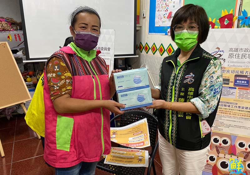 打滿疫苗、團結防疫  原民會防疫宣導隊前進部落