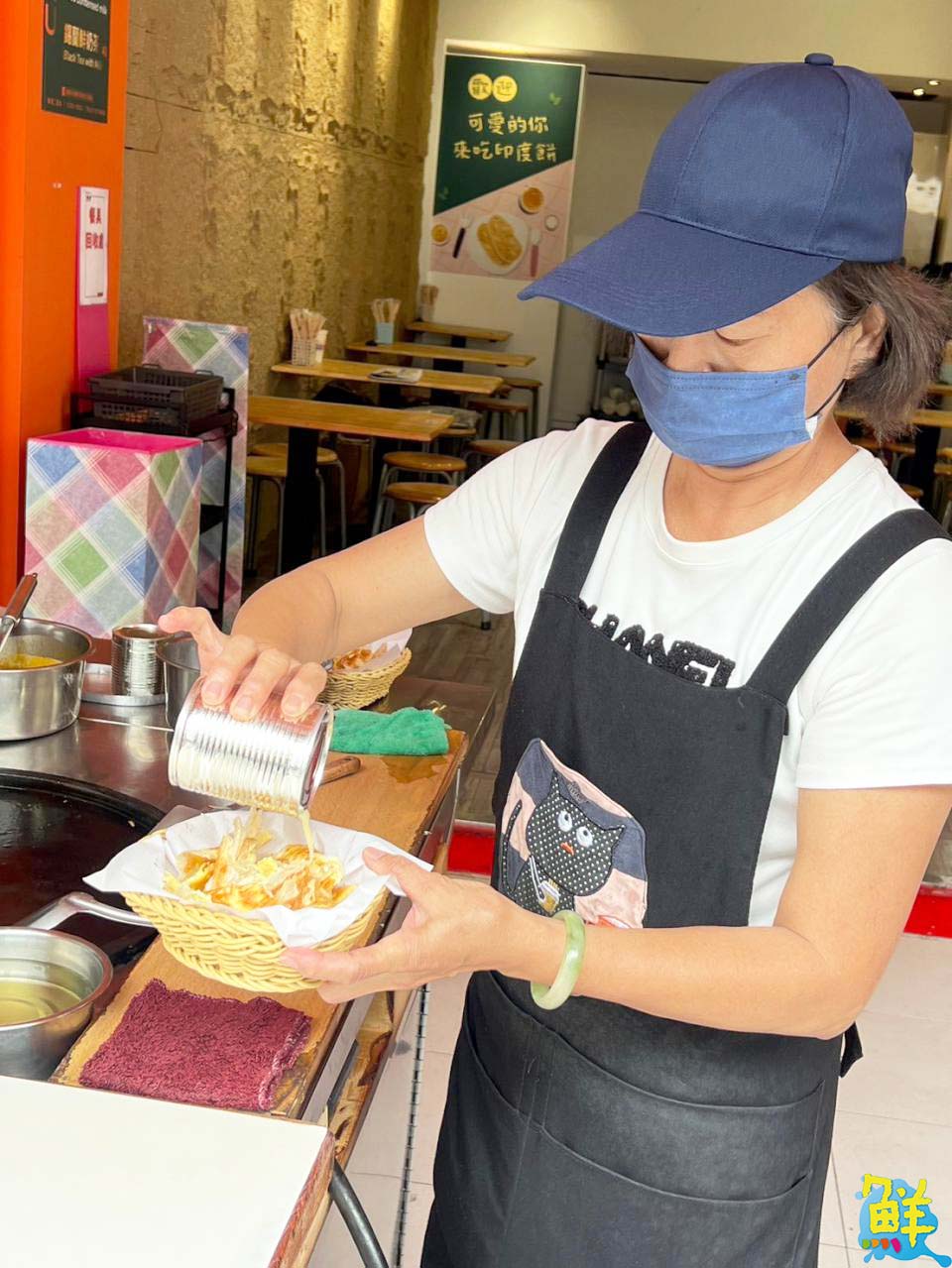 前金區下午茶毫無遲疑  秒選印度餅    酥脆美味保證一吃上癮