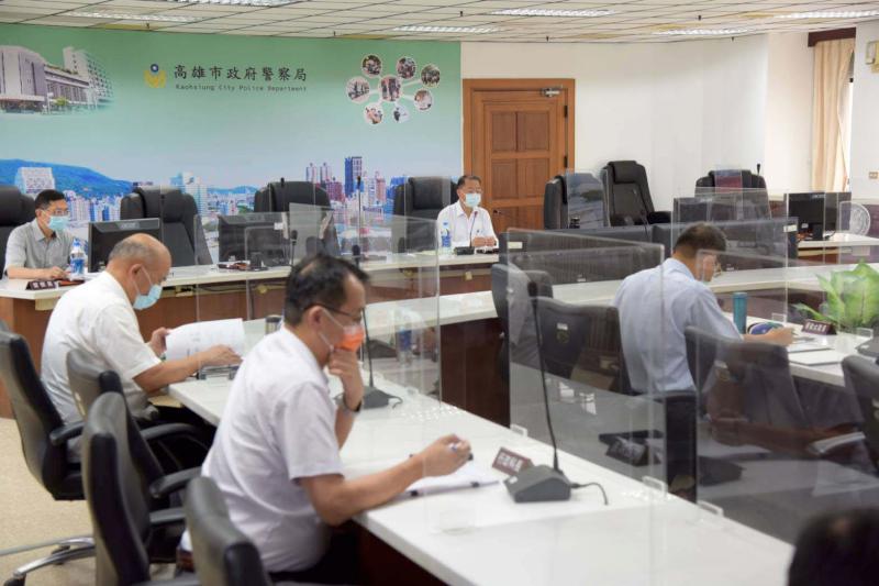 高市警局111年第1次廉政會報通過多項提案 表揚5名廉潔楷模保薦審查績優人員