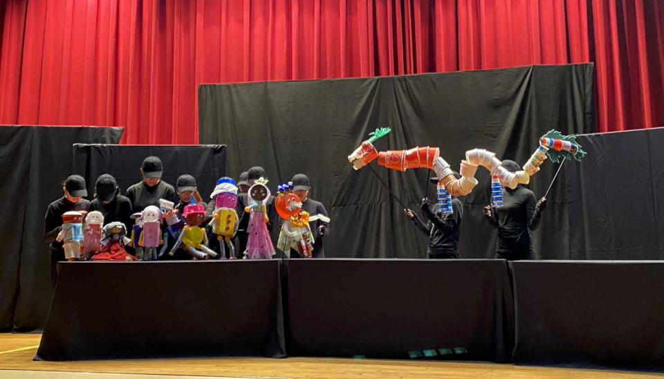 中山工商幼保科攜手前鎮區竹西育兒資源中心 戲劇成果展公演回饋社區