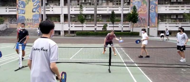 教育局雙語教育博覽會SKM Park登場 光華國中展匹克球雙語教育成果