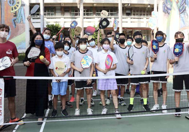 教育局雙語教育博覽會SKM Park登場 光華國中展匹克球雙語教育成果