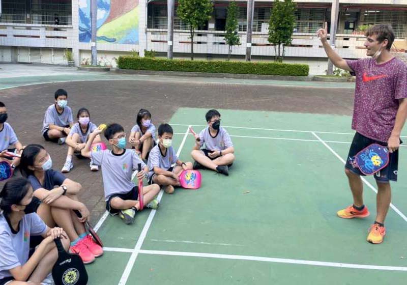 教育局雙語教育博覽會SKM Park登場 光華國中展匹克球雙語教育成果