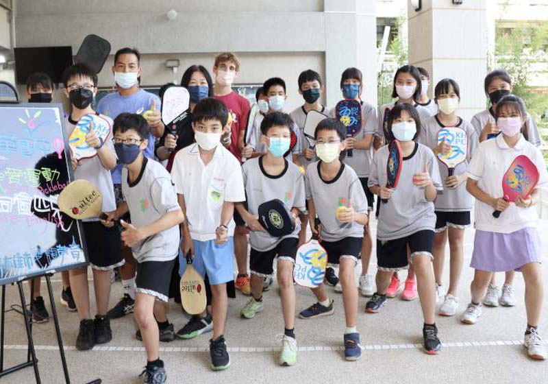 教育局雙語教育博覽會SKM Park登場 光華國中展匹克球雙語教育成果