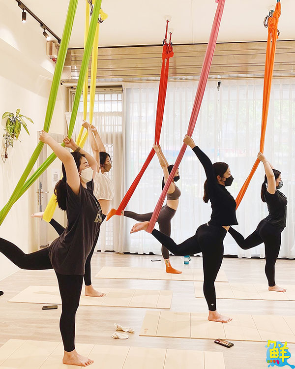 體驗漂浮於空中的療癒 羽・空中舞蹈運動工作室 讓身心輕盈舒展