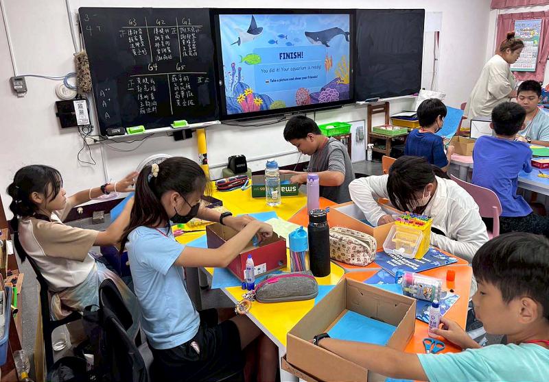 一甲國中攜手文藻外大外語系推新生雙語營隊 規劃環保、海洋動靜態活動