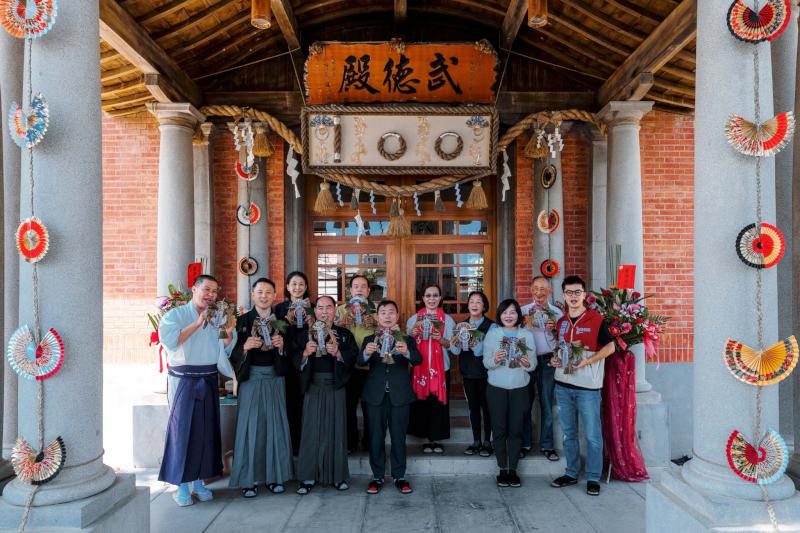高市古蹟武德殿落成100週年注連繩慶生 弓道、舞踊、太鼓表演同步開放體驗