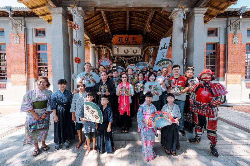 高市古蹟武德殿落成100週年注連繩慶生 弓道、舞踊、太鼓表演同步開放體驗