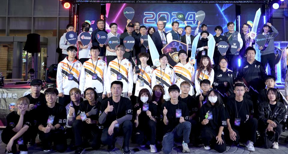 2024第六屆城市盃數位科藝電競大賽 正修科大電競龍隊抱回2金1第四名