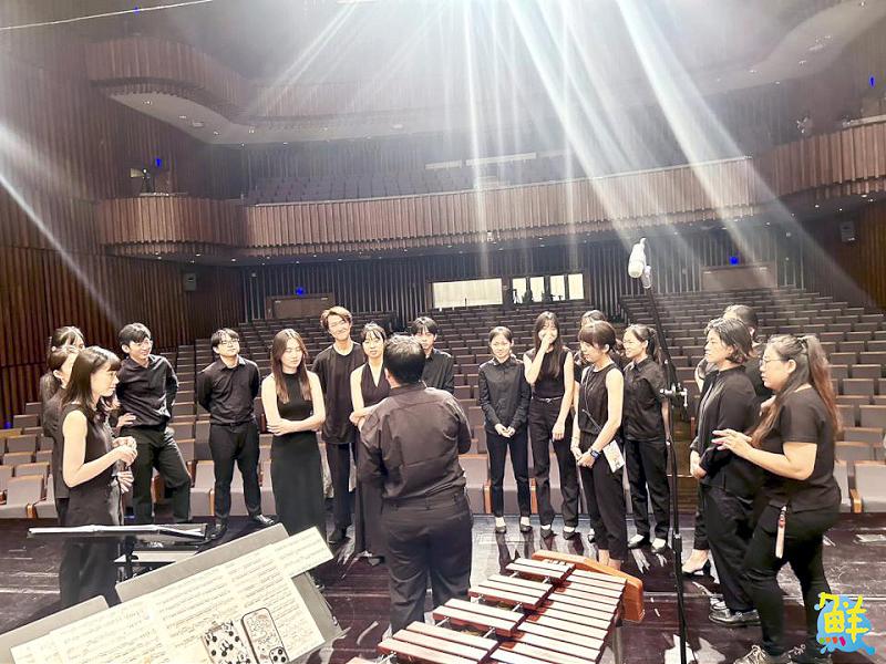 春夏之際的衛武營 浪漫中的迴響 讓音符為心開一扇窗