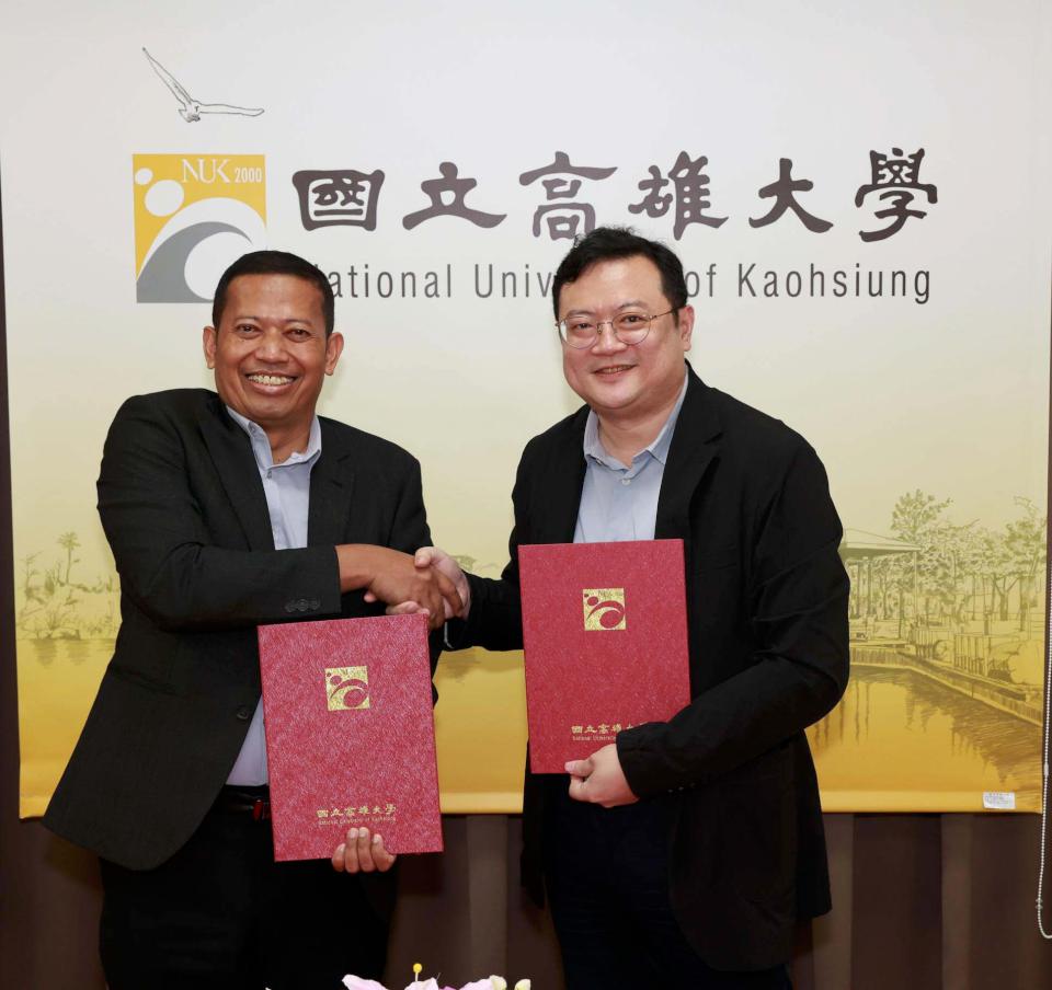 印尼Diponegoro大學主官訪高大簽約結盟姊妹校 深化學術研究、師生交流等合作