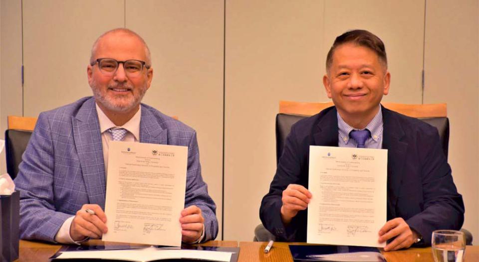 高餐大校長陳敦基率團訪美4知名高等學府 締盟姊妹校深化學生交換教師交流合作