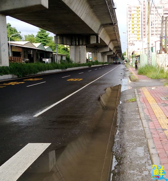 水利局辦理大寮區內坑路道路側溝改善 日前已全面完工