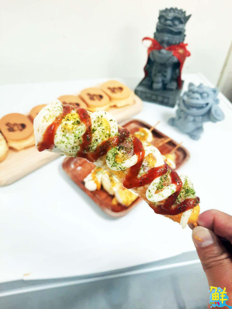 有鹹有甜創意無極限! 楠梓人大推 煙薰の尾巴韓式雞蛋燒.蛋包腸