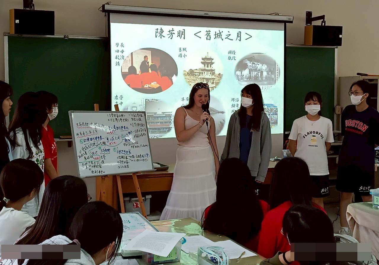 美國華盛頓特區DC國際學校訪高市左營高中 觀課實作踏查教育文化交流12天