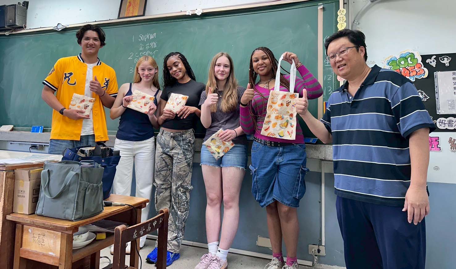 美國華盛頓特區DC國際學校訪高市左營高中 觀課實作踏查教育文化交流12天