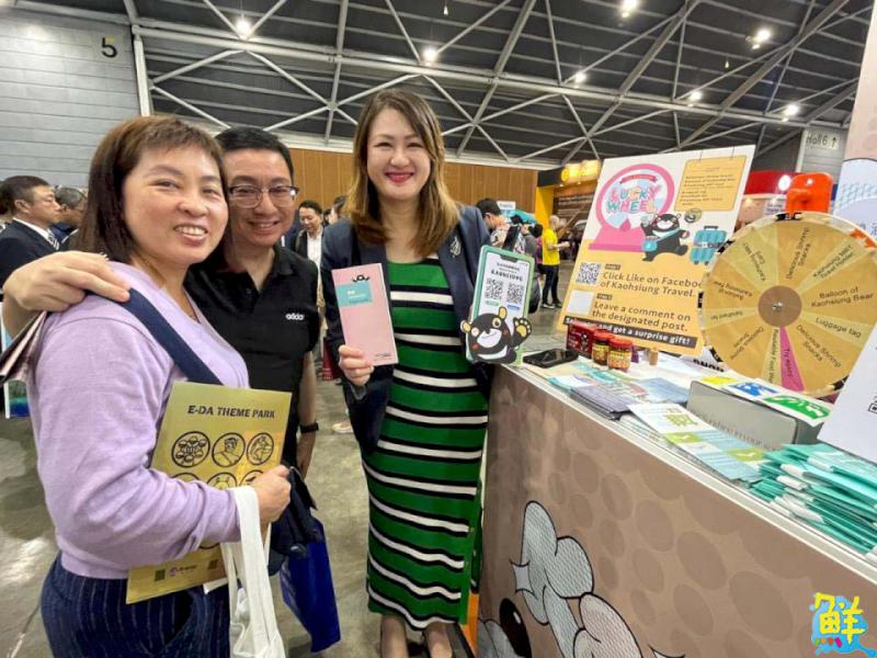 觀光局馬不停蹄宣傳高雄觀光!參加2023新加坡秋季NATAS旅展