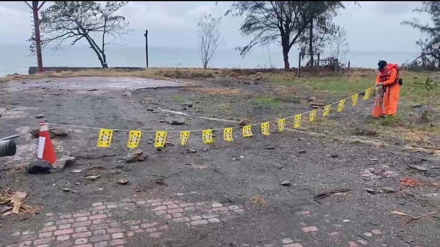 菲律賓西北側熱帶性低氣壓恐成颱丹娜絲 陸警發布逗留警戒區可依法開單告發