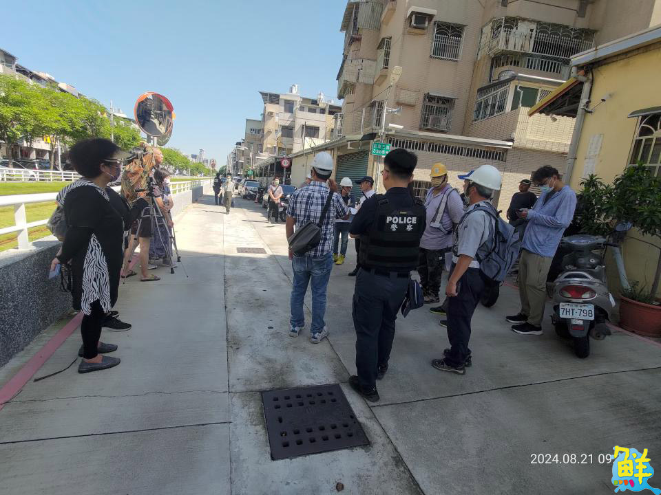 改善屋後環境 拆除後巷違建施作污水用戶接管