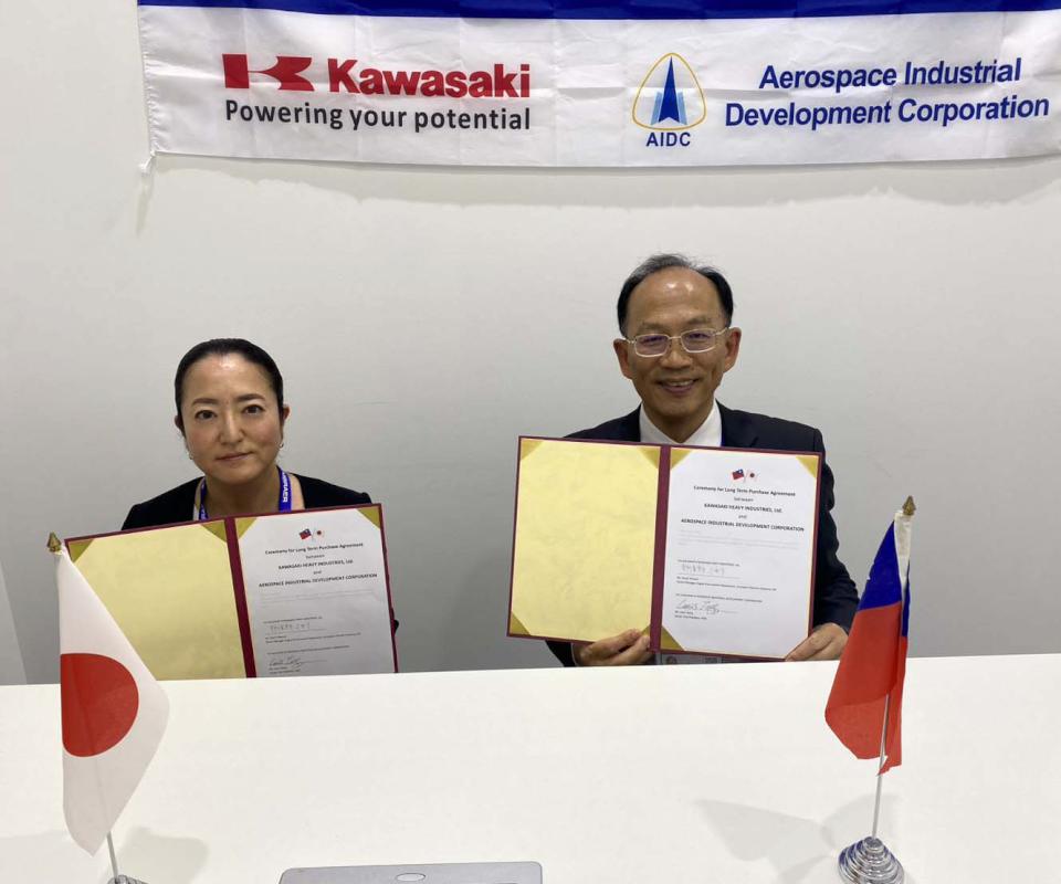 漢翔航空工業領軍參展巴黎國際航太空展 續攜手日本重工業龍頭簽署3年合約