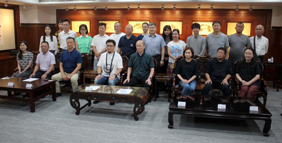 龍華科大文創系助理教授王健明受邀媽祖聯合會台灣總會 暢談自媒體故事與分鏡