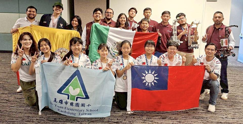2025 RoboRAVE International機器人競賽 林園國小機械動力社抱回5金1銀