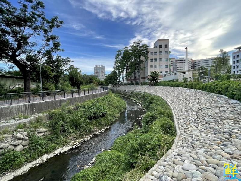 改造榮總醫院旁北屋排水河岸 打造安全整潔的生活空間