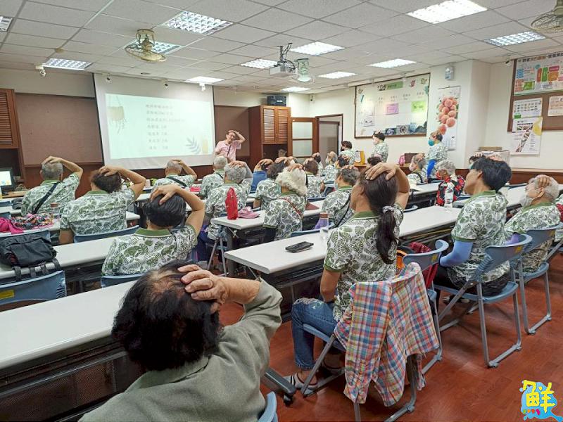 千歲活力風襲來！ 嘉藥USR健康香氛營邀長者一齊動起來