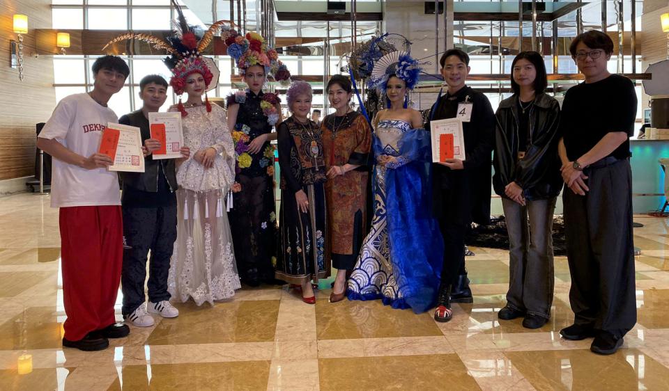 2024中華旗袍文化整體造型設計賽 正修科大3生囊括2冠軍1亞軍