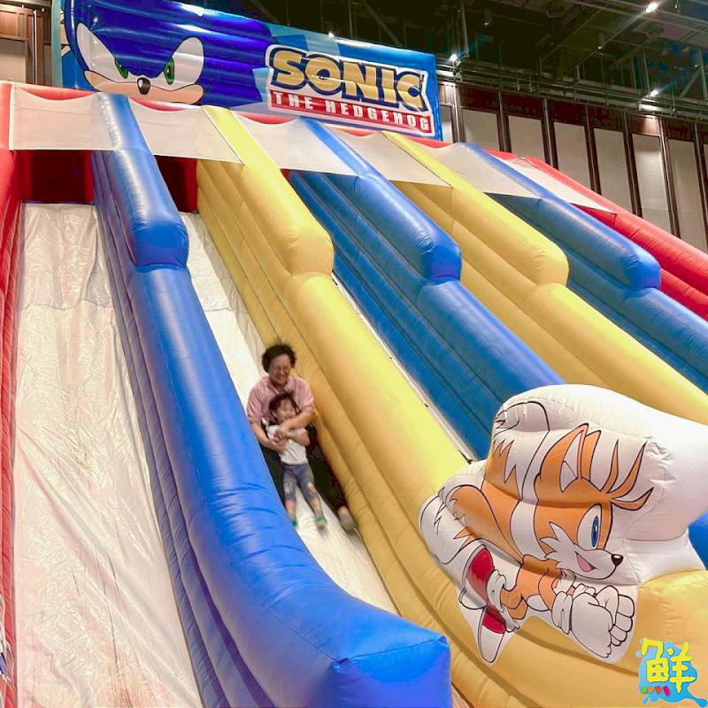 高雄左營新光三越攜手「音速小子 Sonic 打造暑假最強氣墊樂園!