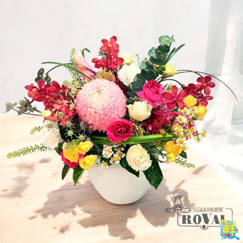 獻上那一份最美的祝福 國際皇家花藝 讓花說話 把溫柔留在生活裡