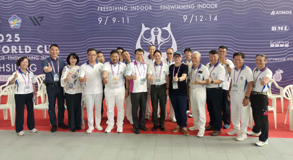 世界盃自由潛水暨蹼泳巡迴賽第三站首移師台灣抵高 15國逾200名選手國際泳池競技