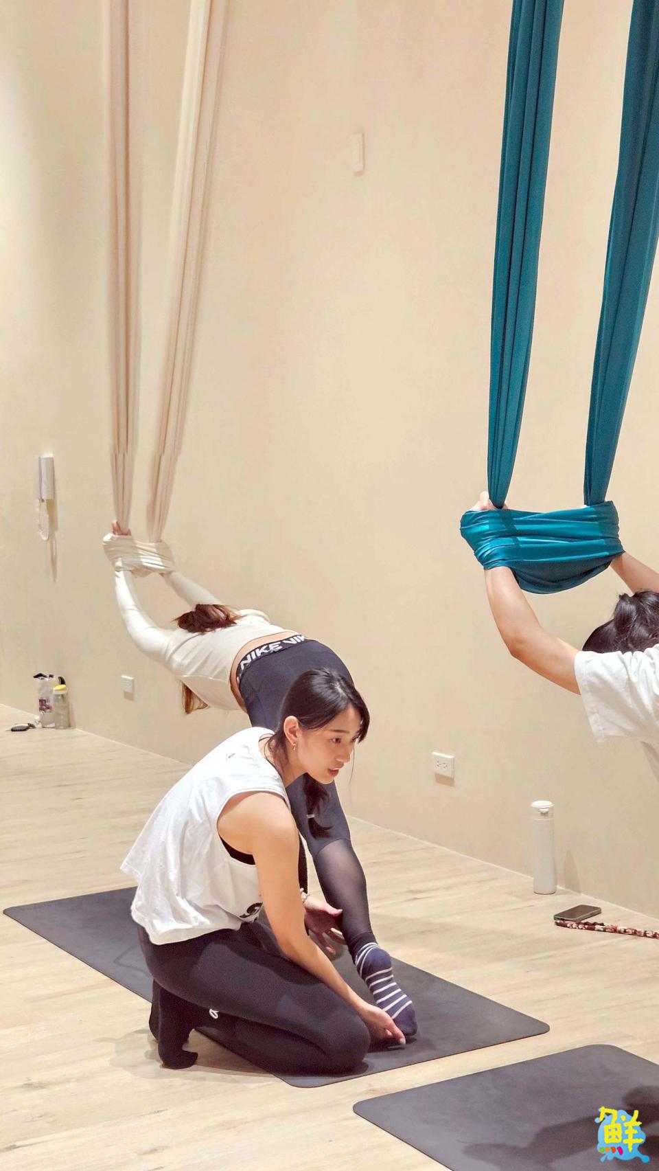 入門超Easy!寵愛自己從運動開始 高雄楠梓 Yuan’s Studio媛舞曲空中瑜伽