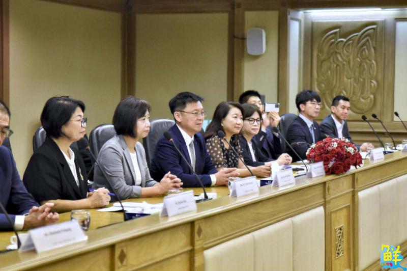 民進黨立委趙天麟率團赴泰 拜會交流 並祝賀賽塔順利當選泰國新任總理