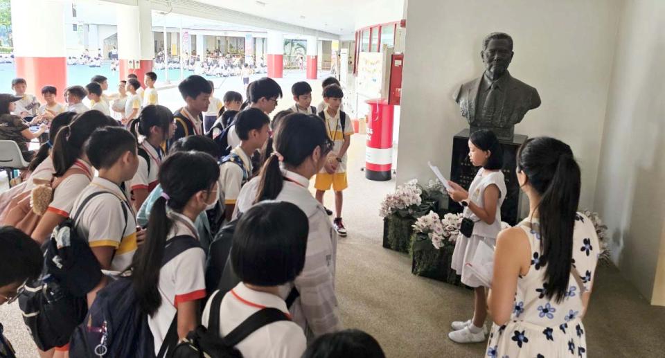 瑞祥國小前進新加坡光華學校觀課3天 教師交流平板應用數科學經驗