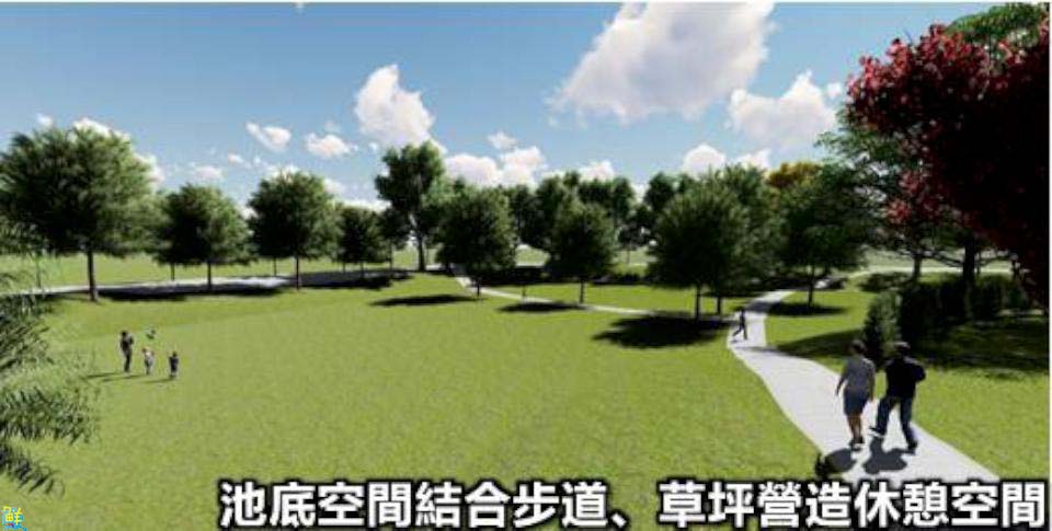 水利局投入1,450萬元優化三民區正義公園兼滯洪池