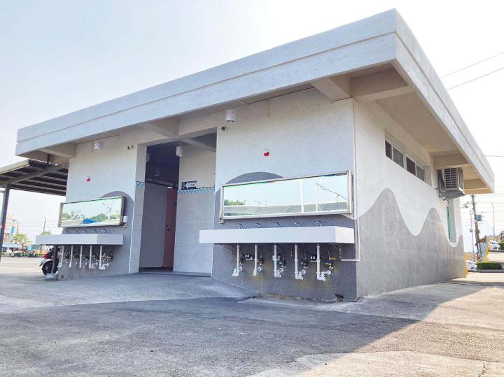 茄萣區興達觀光漁市場公廁完成整修 新增貼心設施營造海洋風