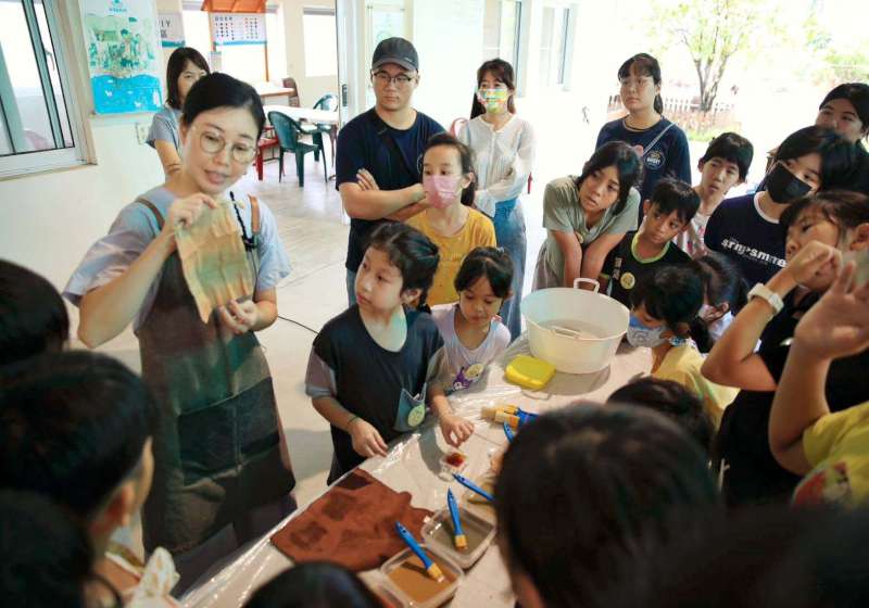 農業局攜手梓官區有機農場及橋頭區牧場 合推跟著大地節氣去旅行夏令營