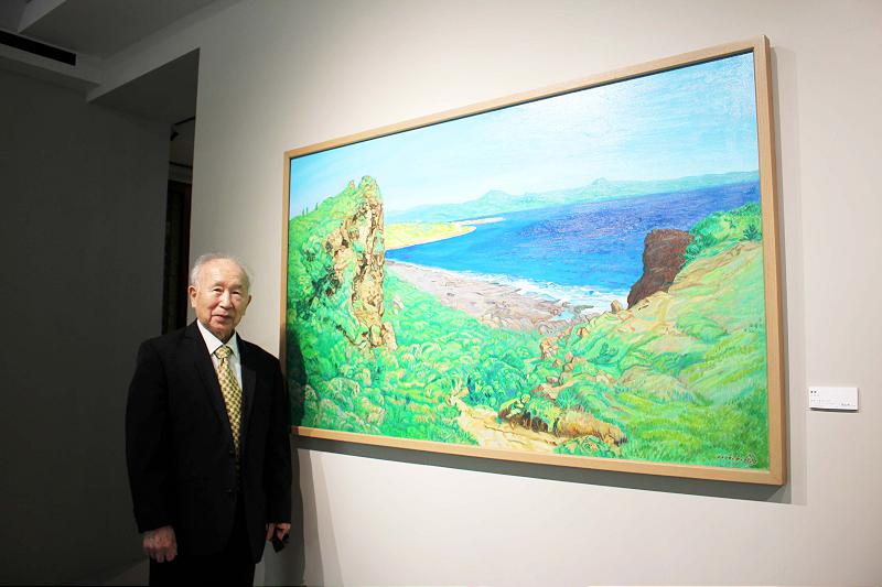 新思維人文空間黃朝謨畫展 返台期間高雄等地取景24件寫生創作邀賞