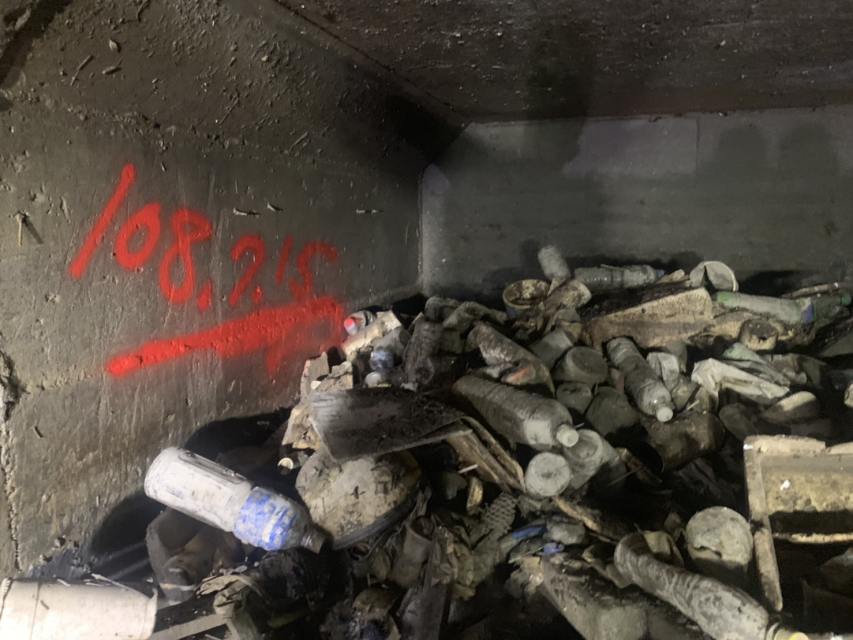 韓國瑜視察高雄這個下水道 淤積1.5公尺