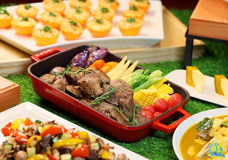  養生健康食得安心 高雄萬豪京享蔬食百匯飲食萬種風味 