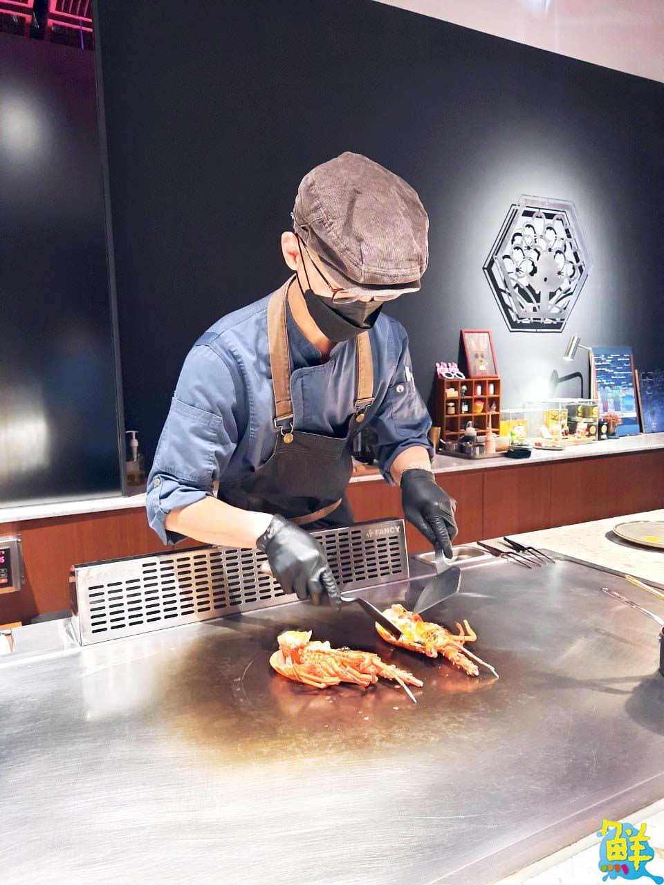 職人級鐵板料理!鼓山約會秘境 盛食藝 Teppanyaki & Wine視覺與味覺的奢華饗宴