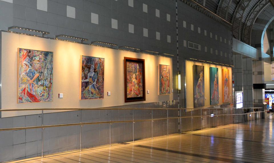 昇恆昌基金會攜手正修科大科藝處 《莊洊有油畫個展》高雄機場國際線出境大廳邀賞