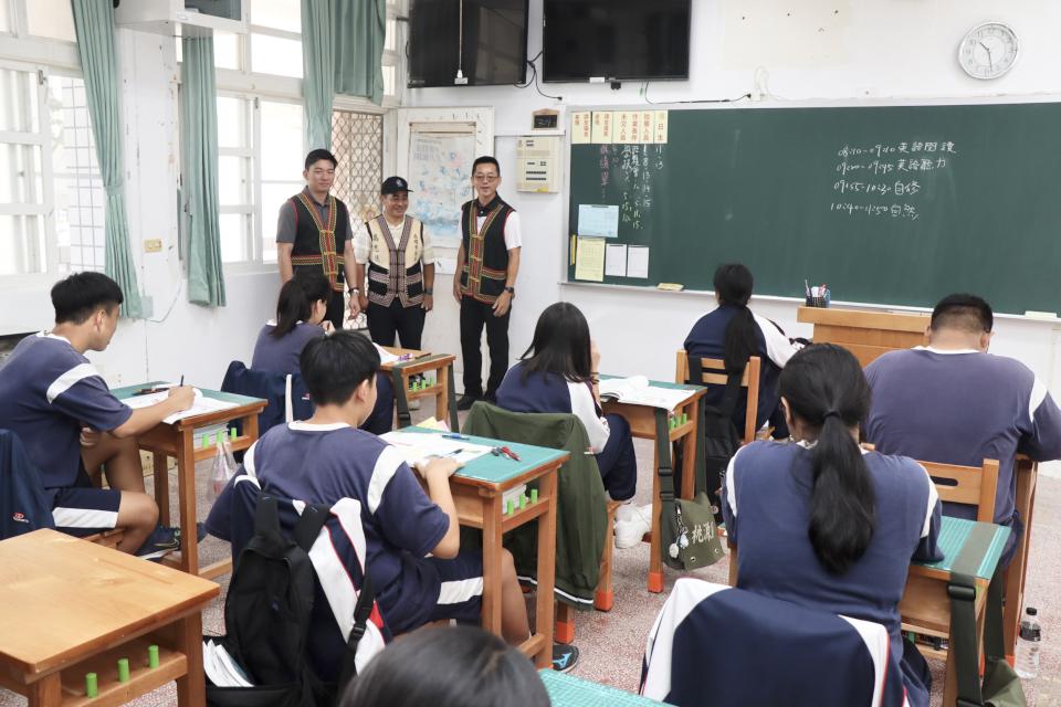 桃源國中獻唱自創布農族歌曲 感謝各界助強颱凱米災後重建